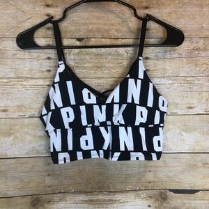 Size medium pink bralette/ sports bra